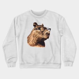 Capybara Chic Crewneck Sweatshirt